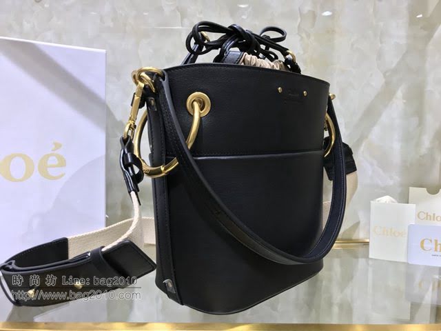 Chloe女包 克洛伊經典Roy抽繩圓環大號水桶包 Chole手提肩背斜挎包  jjh1313